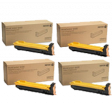 ~Brand New Original Xerox 6400 Laser Drum Unit Set Black Cyan Magenta Yellow