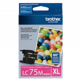 ~Brand New Original BROTHER LC75MS High Yield INK / INKJET Cartridge Magenta