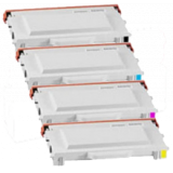 Ricoh SPC210 (Type 140) Laser Toner Cartridge Set Black Cyan Magenta Yellow
