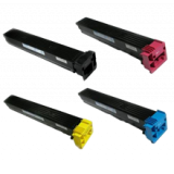 KONICA MINOLTA TN611 Laser Toner Cartridge Color Set Black Cyan Yellow Magenta