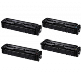 CANON 054 LASER TONER CARTRIDGE SET BLACK CYAN YELLOW MAGENTA