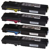 XEROX 6600 / 6605 High Yield Laser Toner Cartridge Set Black Cyan Magenta Yellow