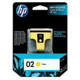 ~Brand New Original HP C8773WN (02) INK / INKJET Cartridge Yellow