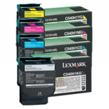 ~Brand New Original LEXMARK / IBM C540 High Yield Laser Toner Cartridge Black Cyan Magenta Yellow