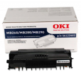 ~Brand New Original OKIDATA 56123402 High Yield Laser Toner Cartridge Black
