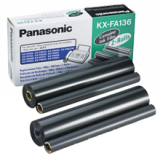 ~Brand New Original PANASONIC KX-FA136 RIBBON Cartridge 2 Rolls