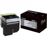 ~Brand New Original Lexmark 80C0X10 (800X1) Laser Toner Cartridge Extra High Yield Black