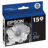 ~Brand New Original EPSON T159120 INK / INKJET Cartridge High Yield Ultra Chrome High Gloss Black