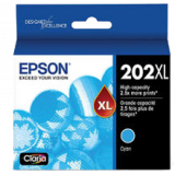 ~Brand New Original Epson T202XL220 (202) High Yield Cyan INK / INKJET Cartridge 