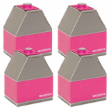 RICOH 888233 Laser Toner Cartridge Magenta 4 Per Box