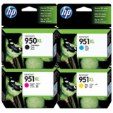 ~Brand New Original HP 950 / 951 XL INK/INKJET Cartridge Set Black Cyan Yellow Magenta