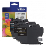 ~Brand New Original BROTHER LC30113PKS INK / INKJET Cartridge Color Set Cyan Magenta Yellow