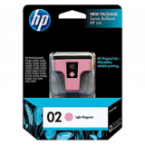 ~Brand New Original HP C8775WN (02) INK / INKJET Cartridge Light Magenta