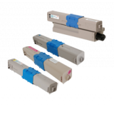 OKIDATA CX2731 Laser Toner Cartridge Set Black Cyan Magenta Yellow