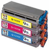 TEKTRONIX 1235 Set Laser Toner Cartridge Set Black Cyan Yellow Magenta