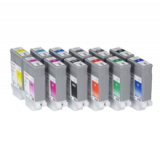 CANON PFI-106 SET INK / INKJET Cartridge Black Cyan Yellow Magenta Photo Cyan Photo Magenta Matte Black Grey Photo Grey Green Red Blue