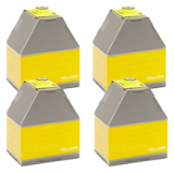 RICOH 888232 Laser Toner Cartridge Yellow 4 Per Box