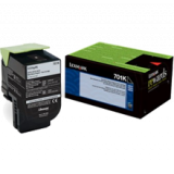 ~Brand New Original LEXMARK 70C10K0 Laser Toner Cartridge Black