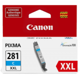 ~Brand New Original CANON 1980C001 (CLI-281XXL) Super High Yield INK / INKJET Cartridge Cyan