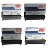 ~Brand New Original OKIDATA C710DN Laser Drum Unit Set Black Cyan Magenta Yellow