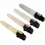 RICOH MPC-306 Laser Toner Cartridge Set Black Cyan Magenta Yellow