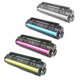HP 657X High Yield Laser Toner Cartridge Set Black Cyan Magenta Yellow