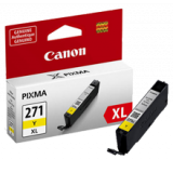 ~Brand New Original CANON CLI-271XL-Y High Yield INK / INKJET Cartridge Yellow