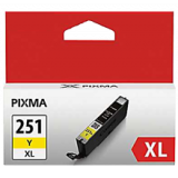 ~Brand New Original CANON CLI-251XL INK / INKJET High Yield Cartridge Yellow