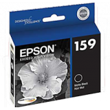 ~Brand New Original EPSON T159820 INK / INKJET Cartridge High Yield Ultra Chrome High Gloss Matte Black