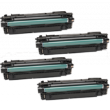 HP 655A Laser Toner Cartridge Set Black Cyan Yellow Magenta