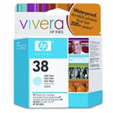 ~Brand New Original HP C9418A (38) INK / INKJET Cartridge Light Cyan