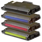 XEROX / TEKTRONIX 750 Laser Toner Cartridge Set Black Cyan Yellow Magenta