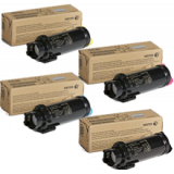 ~Brand New Original XEROX 6515 / 6510 Laser Toner Extra High Yield Cartridge Set Black Cyan Magenta Yellow