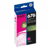 ~Brand New Original EPSON T676XL320 676XL High Yield INK / INKJET Cartridge Magenta