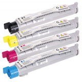 DELL 5100 Laser Toner Cartridge Set Black Cyan Yellow Magenta