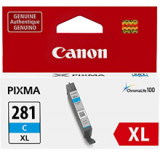 ~Brand New Original CANON 2034C001 (CLI-281XL) High Yield INK / INKJET Cartridge Cyan