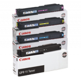 ~Brand New Original CANON GPR-11 Laser Toner Cartridge Set Black Cyan Yellow Magenta